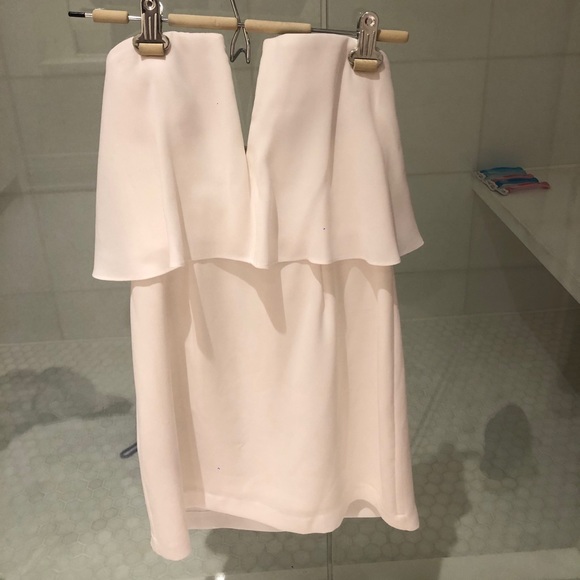 BCBG white mini dress - Picture 1 of 3